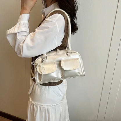 Delima Sakti Twin Pocket Shoulder Bag