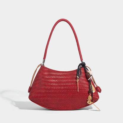 Meluraya Woven Shoulder Bag
