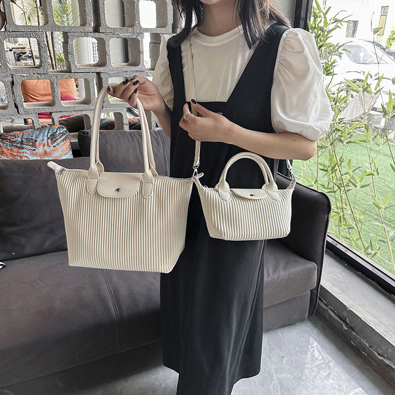 Embun Malam Pleated Tote