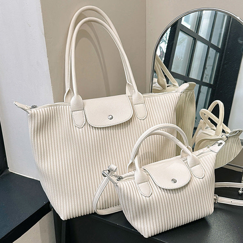 Embun Malam Pleated Tote