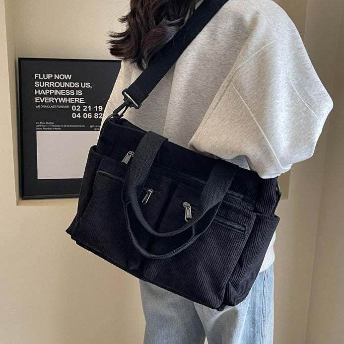 Bayang Sari Corduroy Tote