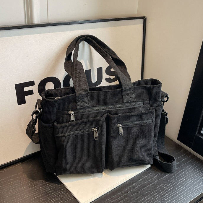 Bayang Sari Corduroy Tote