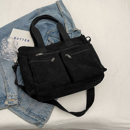 Bayang Sari Corduroy Tote