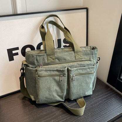 Bayang Sari Corduroy Tote