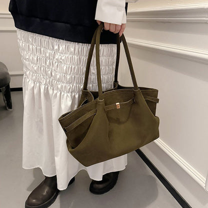 Bayang Sari Suede Tote