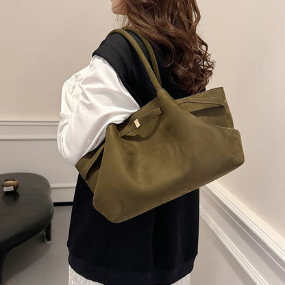 Bayang Sari Suede Tote