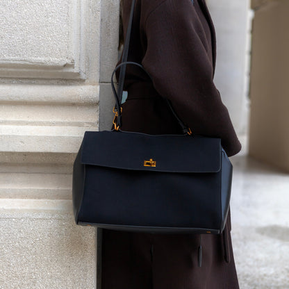 Embun Malam Suede Tote