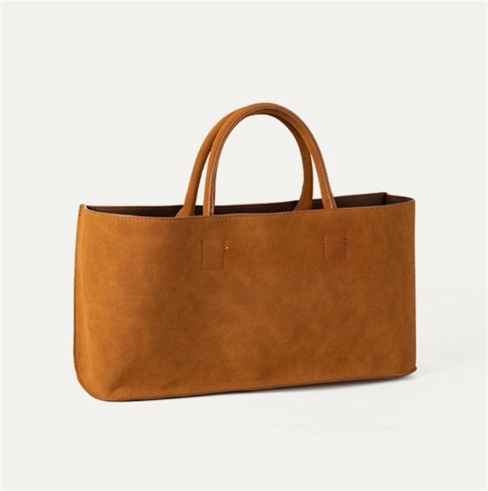 Delima Sakti Suede Tote Bag