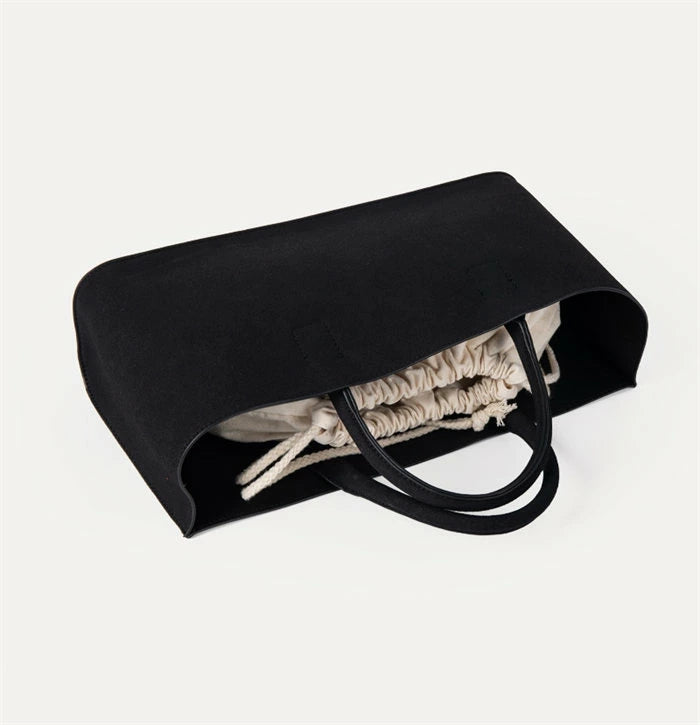 Delima Sakti Suede Tote Bag